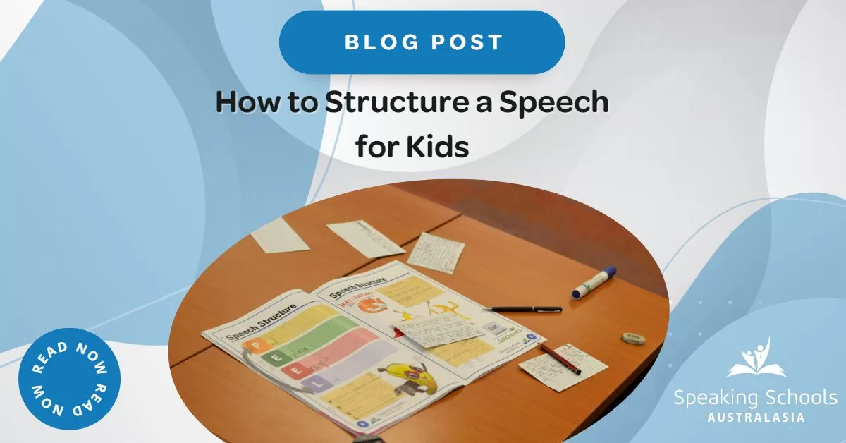 how to write a speech for kids